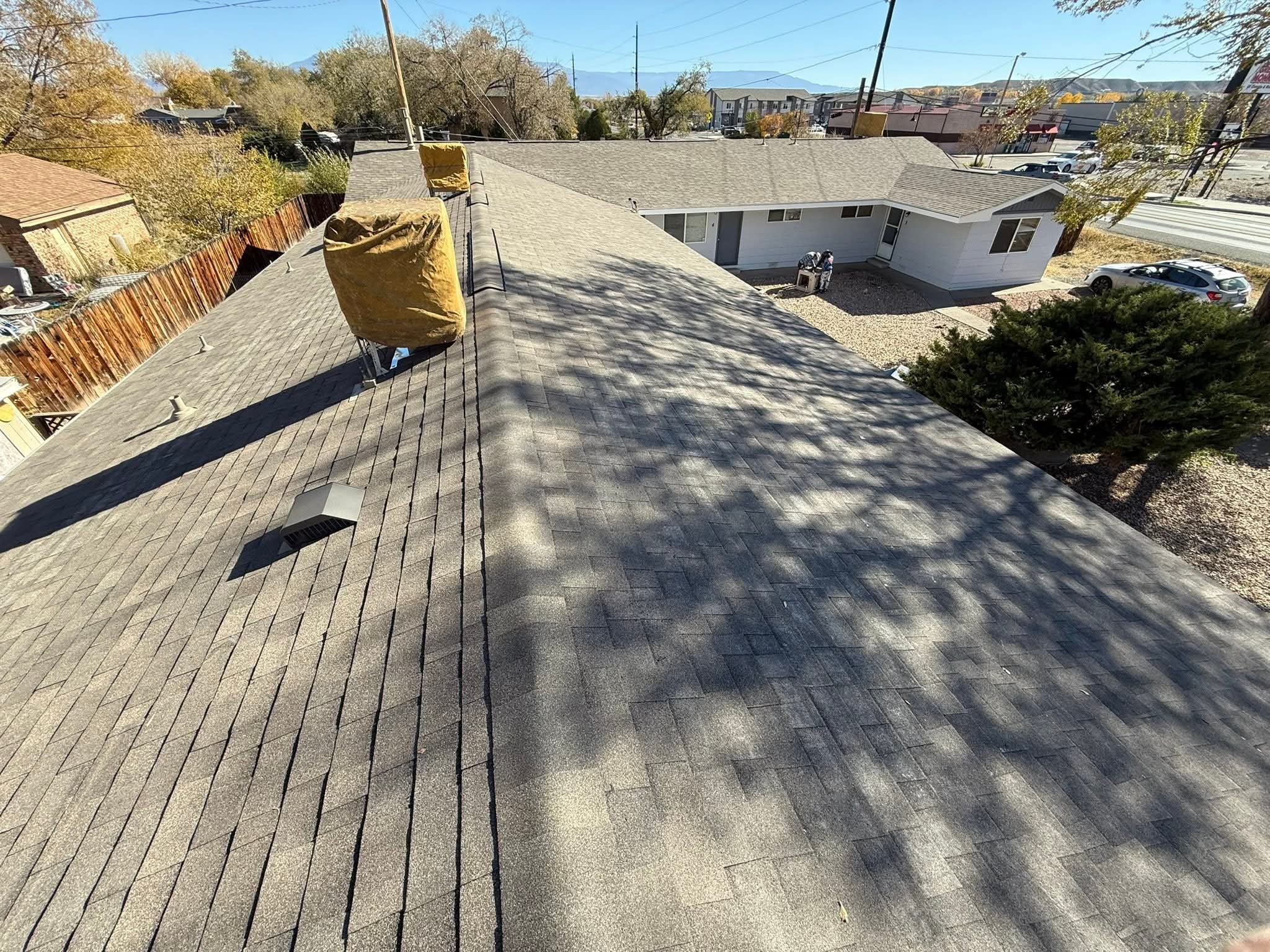 Storm damage roof repair in Western Colorado